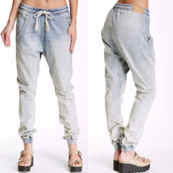 denim trackies